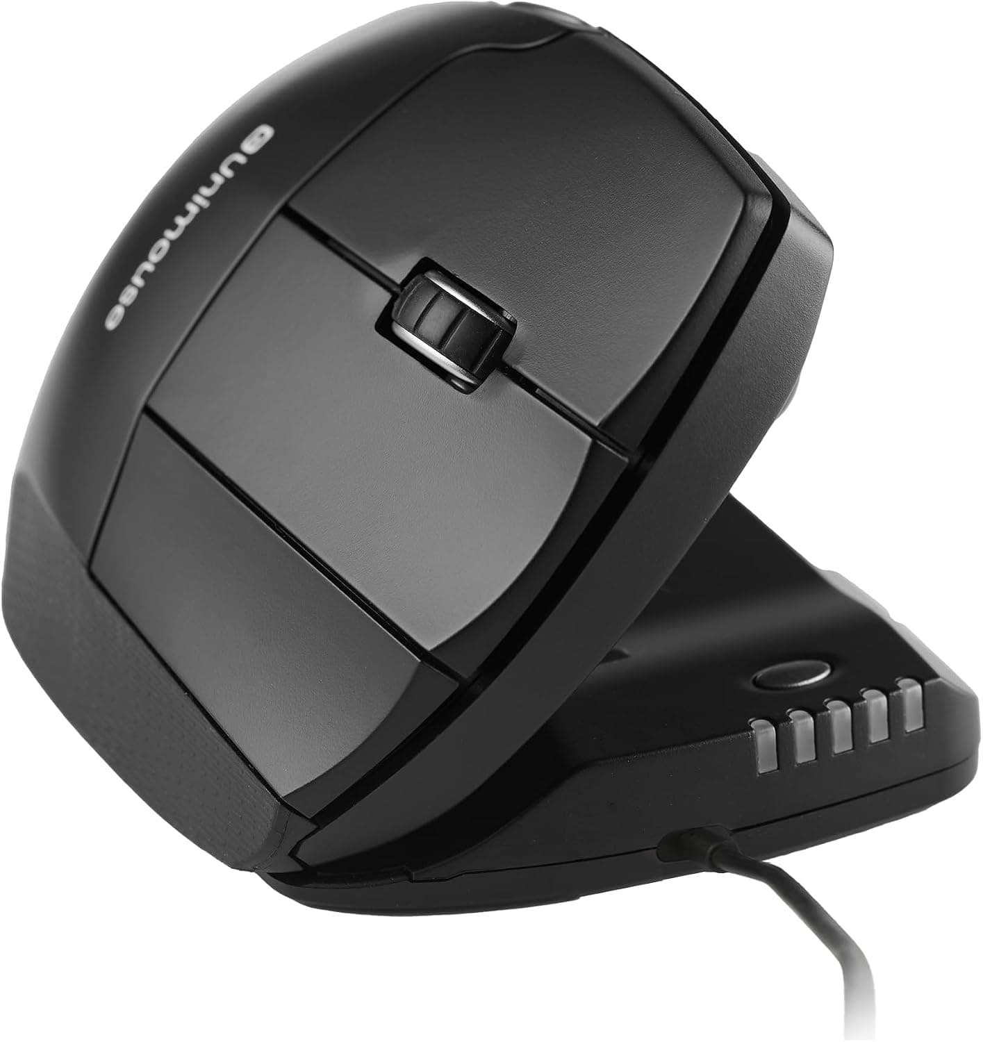 Contour Unimouse Ergonomic Vertical Mouse, Adjustable Thumb Rest, Wired, from the listing
